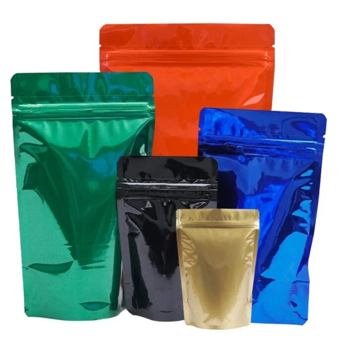 Stand Up Zipper Pouches